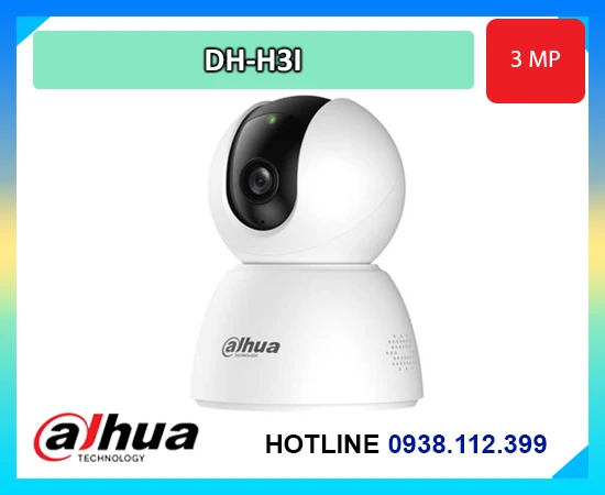 camera Dahua DH-H3I, camera WiFi Dahua 3MP, camera IP quay quét Dahua, camera WiFi trong nhà Dahua, camera IP AN THÀNH PHÁT