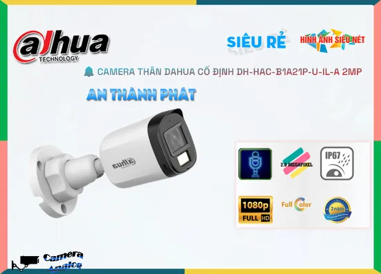 Camera IP Dahua DH-HAC-B1A21P-U-IL-A,chức năng DH-HAC-B1A21P-U-IL-A,DH-HAC-B1A21P-U-IL-A Công Nghệ Mới,DH-HAC-B1A21P-U-IL-A HD Anlog Công nghệ nỗi bật chống cảnh báo chuyển động giả Motion detection bằng cách nhận dạng người Bán Giá Rẻ, Camera Giá re DH HAC B1A21P U IL A