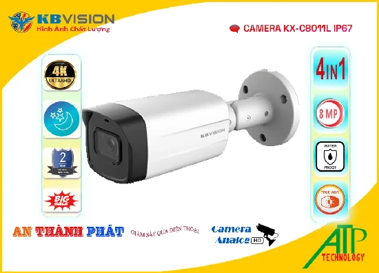  HD KX-C8011L chất lượng sắc nét đến 8.0 megapixel Giám sát từng chi tiết nhỏ Hồng Ngoại Smart IR với ưu điểm Chống Nước chống bụi bẩn Công nghệ ban đêm Hồng Ngoại Smart IR công suất cao Thiết Bị Camera KX-C8011L thông số camera xưởng sản xuất Thân Kim Loại Xem được ban đêm Hồng Ngoại 80m HD Được trang bị công nghệ AHD CVI TVI BCS độ bên cao hơn
