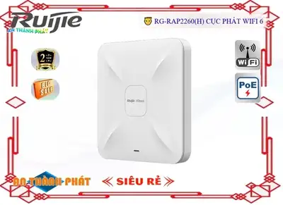 Lắp đặt camera RG-RAP2260(H) Modum Mạng Hãng Ruijie