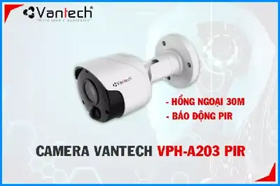 Lắp đặt camera VPH-A203PIR sắc nét VanTech