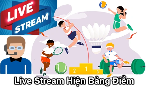 Live stream hiện bảng điểm, Giải pháp bảng điểm trực tiếp, Camera livestream thể thao, Hiển thị điểm số trực tiếp, Hệ thống bảng điểm tự động, Livestream trận đấu thể thao, Quản lý điểm số online, Camera check VAR thể thao, Công nghệ livestream bảng điểm, Giải pháp livestream chuyên nghiệp