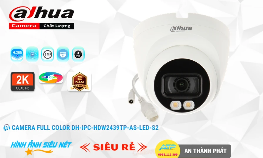 DH-IPC-HDW2439TP-AS-LED-S2 sắc nét Dahua