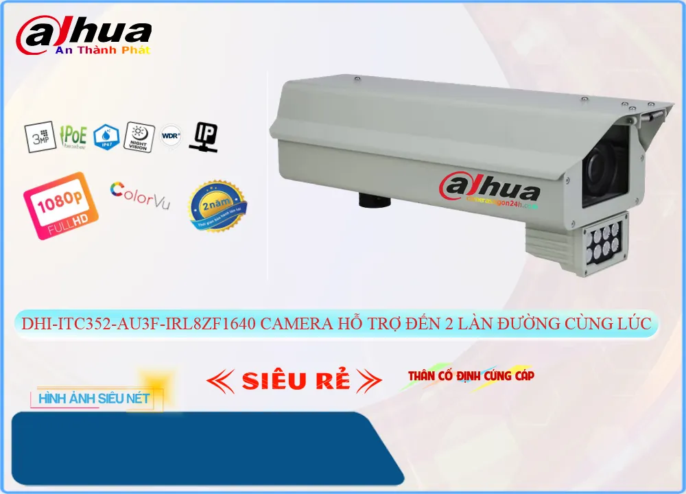 DHI-ITC352-AU3F-IRL8ZF1640 camera sắc nét Dahua DHI-ITC352-AU3F-IRL8ZF1640 camera sắc nét Dahua