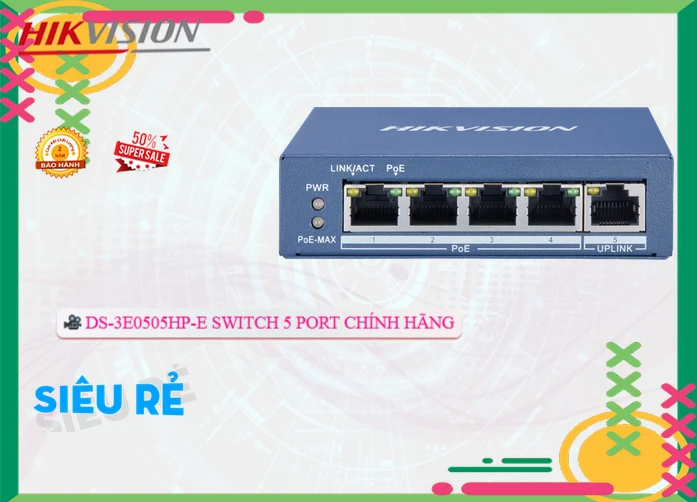 Switch Thiết bị nối mạng DS-3E0505HP-E Hikvision,thông số DS-3E0505HP-E,DS 3E0505HP E,chức năng DS-3E0505HP-E,DS-3E0505HP-E Giá rẻ nhất,DS-3E0505HP-E bán uy tín,sale DS-3E0505HP-E,giá kỹ thuật DS-3E0505HP-E,phân phối DS-3E0505HP-E,DS-3E0505HP-E Bán Giá Rẻ,DS-3E0505HP-E rẻ nhất,DS-3E0505HP-E Giá Thấp Nhất,Giá Bán DS-3E0505HP-E,Nơi bán DS-3E0505HP-E