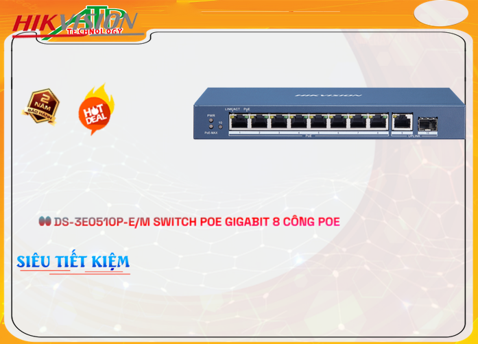 Switch chuyển đổi mạng DS-3E0510P-E/M,thông số DS-3E0510P-E/M,DS-3E0510P-E/M Giá Hấp Dẫn,DS 3E0510P E/M,chức năng DS-3E0510P-E/M,giá kỹ thuật DS-3E0510P-E/M,DS-3E0510P-E/M bán uy tín,Giá buôn DS-3E0510P-E/M,Giá Bán DS-3E0510P-E/M,DS-3E0510P-E/M nơi bán rẻ nhất,DS-3E0510P-E/M Bán Giá Rẻ,DS-3E0510P-E/M Giá rẻ nhất,DS-3E0510P-E/M Giá hấp dẫn