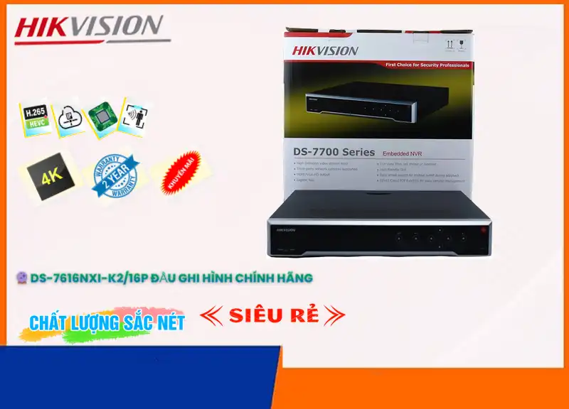 DS-7616NXI-K2/16P Đầu ghi Camera Hikvision Hình Ảnh Đẹp,thông số DS-7616NXI-K2/16P,DS 7616NXI K2/16P,chức năng DS-7616NXI-K2/16P Ultra 4k 8.0 megapixel , Đầu Thu Camera DS-7616NXI-K2/16P Tốt nhất,DS-7616NXI-K2/16P Chất Lượng,bán DS-7616NXI-K2/16P,Giá giá sỉ DS-7616NXI-K2/16P,Phân Phối Sỉ DS-7616NXI-K2/16P,DS-7616NXI-K2/16P Bán Giá Rẻ,DS-7616NXI-K2/16P Đang giảm giá,DS-7616NXI-K2/16P Giá Thấp Nhất,Giá Bán DS-7616NXI-K2/16P,Công ty bán DS-7616NXI-K2/16P