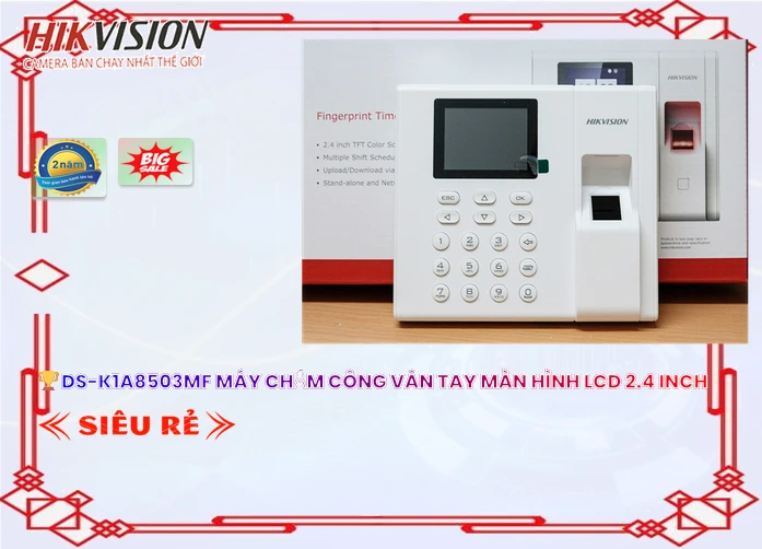 DS-K1A8503MF Hikvision Máy Chấm Công,thông số DS-K1A8503MF,DS K1A8503MF,chức năng DS-K1A8503MF,DS-K1A8503MF Giá rẻ nhất,DS-K1A8503MF bán uy tín,sale DS-K1A8503MF,giá kỹ thuật DS-K1A8503MF,Bán Sỉ DS-K1A8503MF,DS-K1A8503MF Bán Giá Rẻ,DS-K1A8503MF Giá Hấp Dẫn,DS-K1A8503MF chiết khấu cao,Giá Bán DS-K1A8503MF,cửa hàng bán DS-K1A8503MF