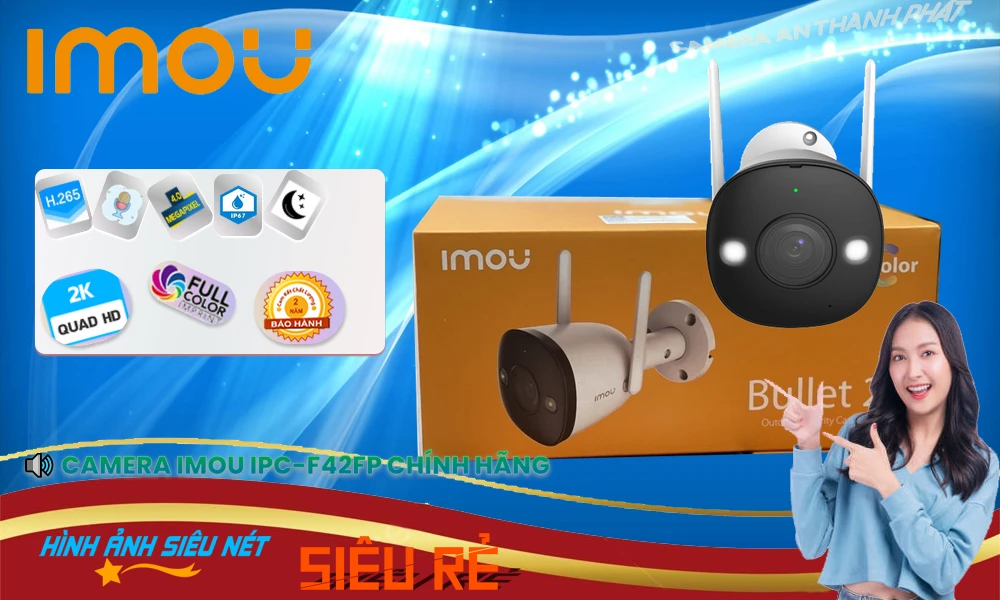 IPC-F42FP Camera An Ninh Công Nghệ Mới