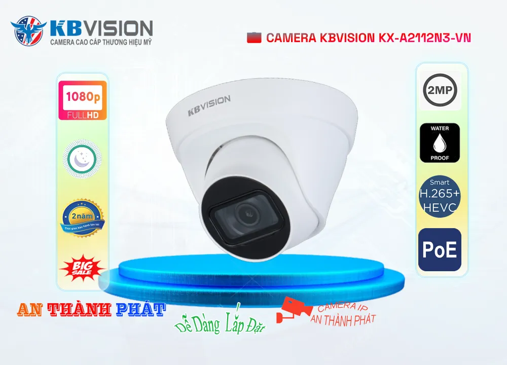 Camera IP Kbvision KX-A2112N3-VN,Giá KX-A2112N3-VN,KX-A2112N3-VN Giá Khuyến Mãi,Bán rẻ ,Giá kỹ thuật  Loại Camera an ninh ,Địa Chỉ Bán KX-A2112N3-VN Ip POE sắc nét ,KX-A2112N3-VN giá mới nhất,Giá Bán KX-A2112N3-VN,KX-A2112N3-VN tốt nhất,KX-A2112N3-VN bán rẻ