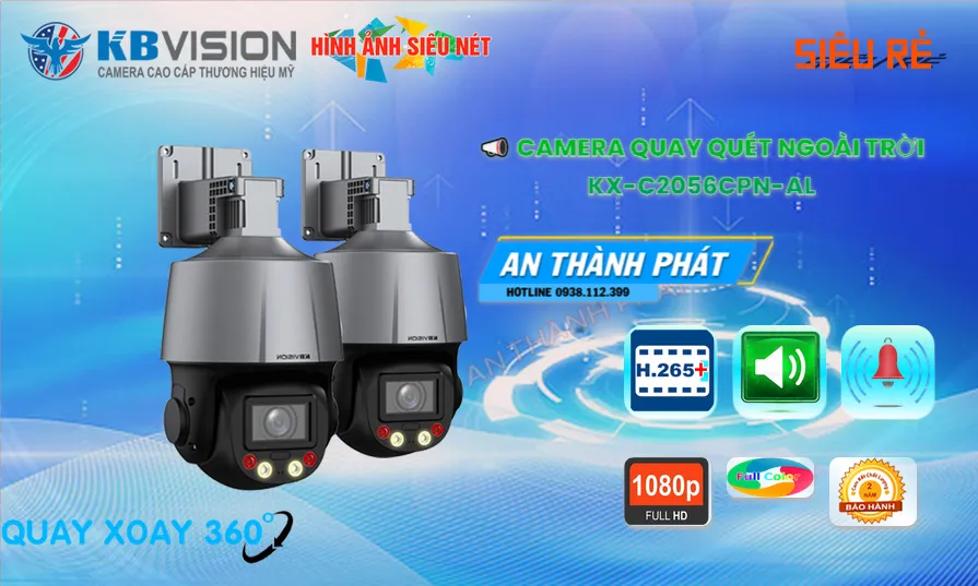 KX-C2056CPN-AL Camera Ip sắc nét KBvision Giá rẻ
