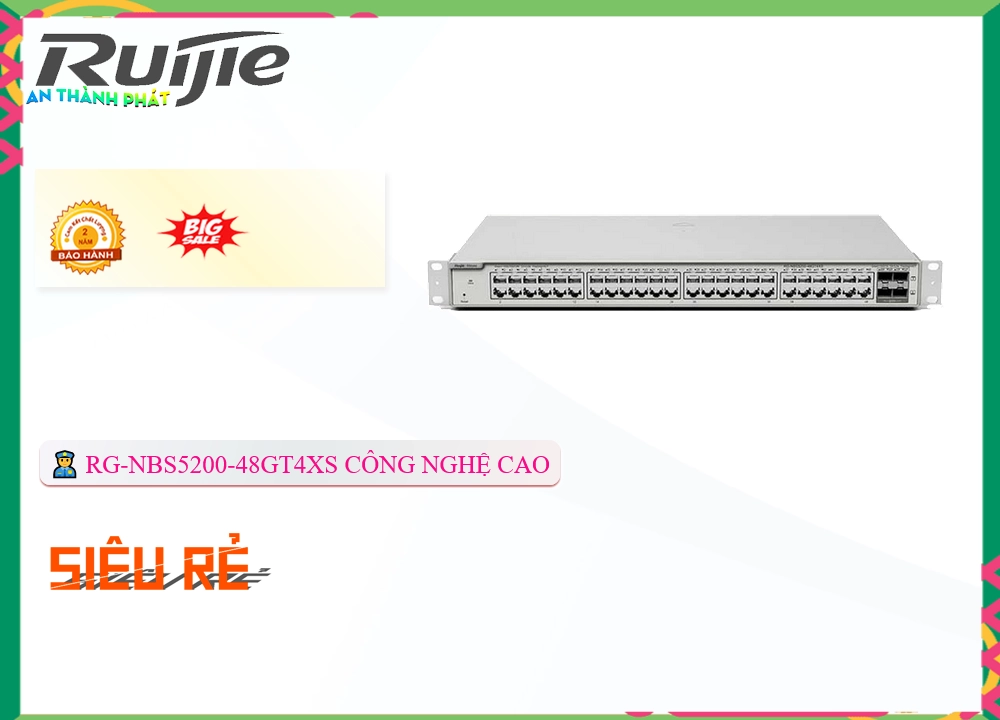 Hãng Ruijie RG-NBS5200-48GT4XS,Bán Giá RG-NBS5200-48GT4XS,RG-NBS5200-48GT4XS Chiết khấu cao,bán ,Bán Sỉ ,cửa hàng bán RG-NBS5200-48GT4XS,RG-NBS5200-48GT4XS Tốt nhất,Giá Bán RG-NBS5200-48GT4XS,RG-NBS5200-48GT4XS chiết khấu cao,RG-NBS5200-48GT4XS bán rẻ