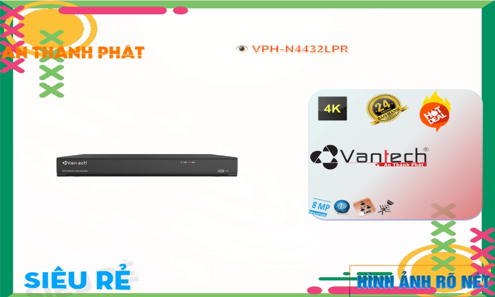 Đầu Ghi Hình Chất Lượng Cao VPH-N4432LPR,VPH-N4432LPR Tiết kiệm,VPH-N4432LPR Tốt nhất,VPH-N4432LPR Công Nghệ IP  sale mạnh,VPH-N4432LPR Giá hấp dẫn,Giá buôn VPH-N4432LPR,Địa Chỉ Bán VPH-N4432LPR,VPH-N4432LPR Tiết kiệm,VPH-N4432LPR Tốt nhất